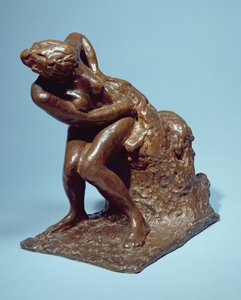 Ülő nő, aki a bal oldalát szárítja (bronz) (lásd még: 351902)